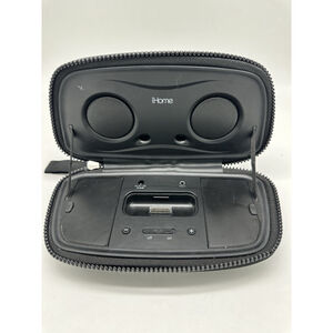 iHome iP29 Portable Speaker Dock w/ Zipper Case Battery Powered UNTESTED